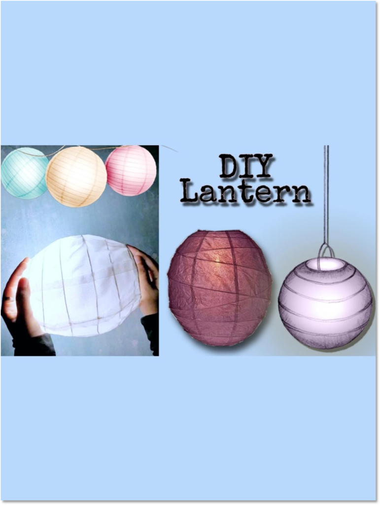 How to Make Easy Paper Lanterns (Japan) - Inner Child Fun