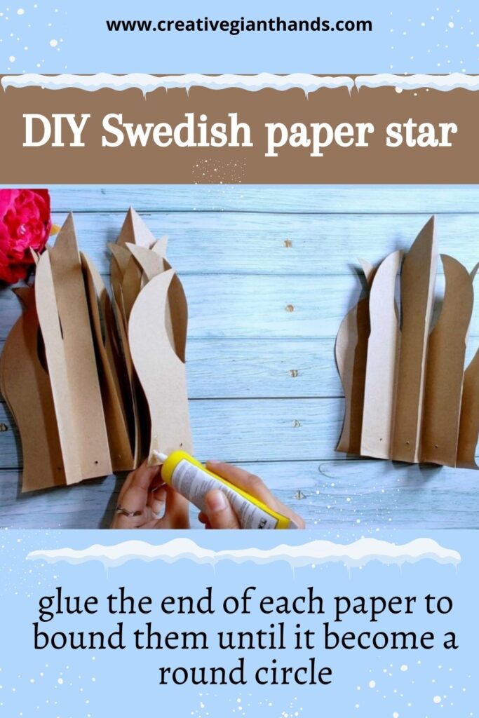 DIY Swedish paper star