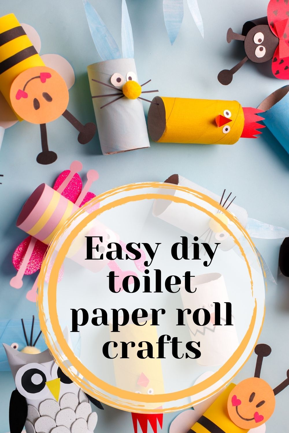 Easy diy toilet paper roll crafts