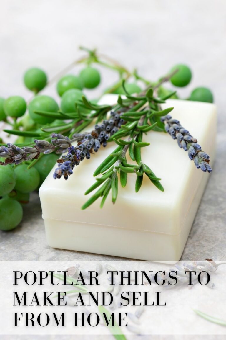 Popular things to make and sell from home
